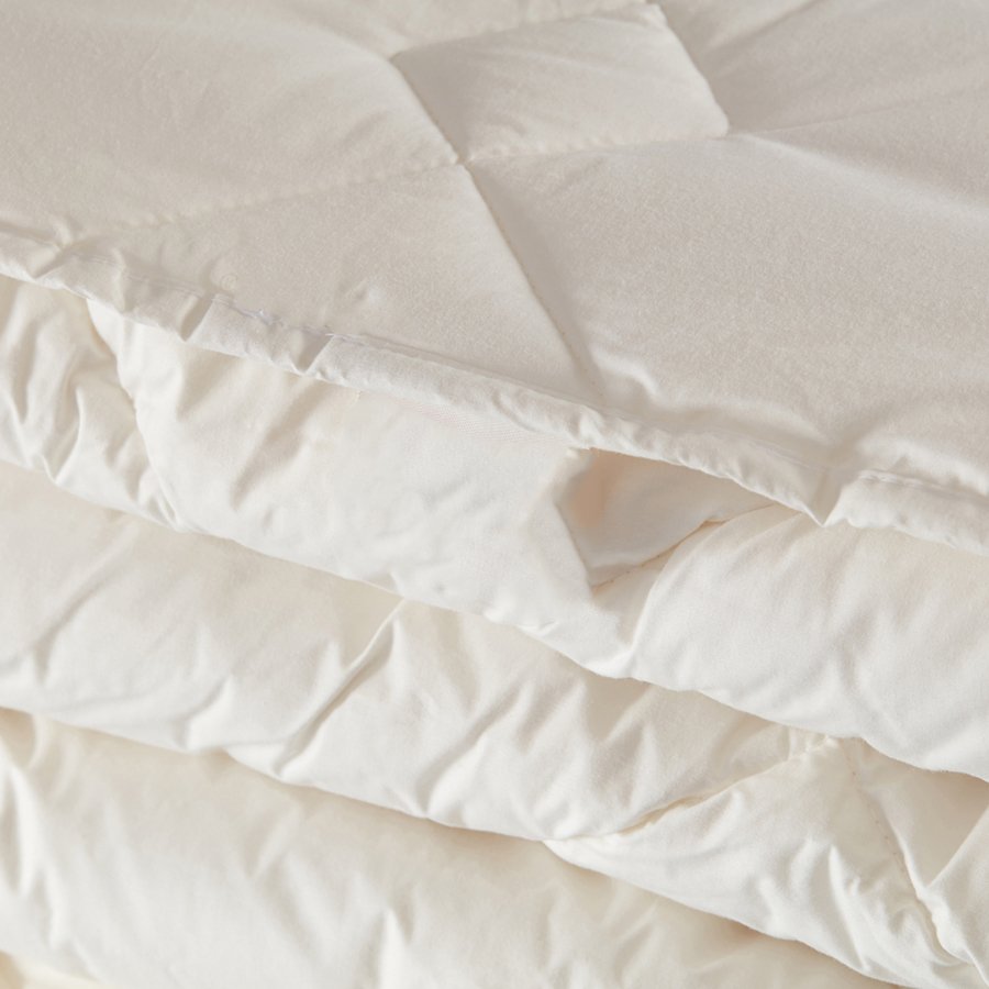 Natural English Wool Quilt 235x215 Cm